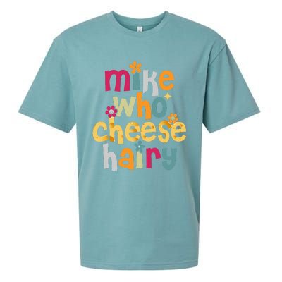 Mike Who Cheese Hairy Sueded Cloud Jersey T-Shirt