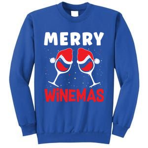 Merry Winemas Christmas Wine Gift Sweatshirt