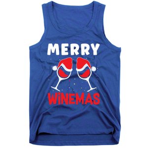 Merry Winemas Christmas Wine Gift Tank Top