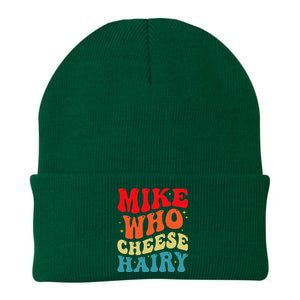 Mike Who Cheese Hairy Funny Adult Humor Meme Social Media  Knit Cap Winter Beanie