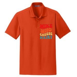 Mike Who Cheese Hairy Funny Adult Humor Meme Social Media  Dry Zone Grid Polo