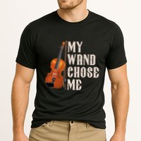 My Wand Chose Me Violin Musician Humor Performance Shirt