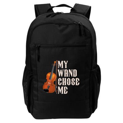 My Wand Chose Me Violin Musician Humor Backpack