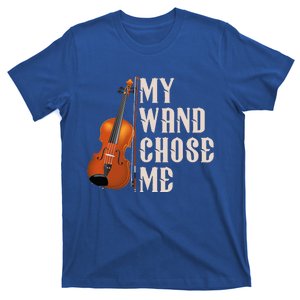 My Wand Chose Me Violin Musician Humor T-Shirt