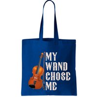 My Wand Chose Me Violin Musician Humor Bag
