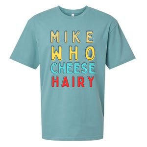 Mike Who Cheese Hairy Funny Humor Embarrassing Sueded Cloud Jersey T-Shirt