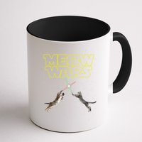 Meow Wars, Cat Wars, Funny Cat, Cat Lover Mug