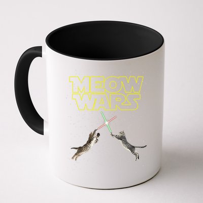 Meow Wars, Cat Wars, Funny Cat, Cat Lover Mug
