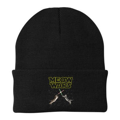 Meow Wars, Cat Wars, Funny Cat, Cat Lover Beanie