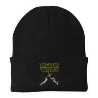 Meow Wars, Cat Wars, Funny Cat, Cat Lover Beanie