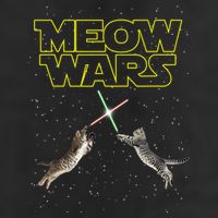Meow Wars, Cat Wars, Funny Cat, Cat Lover Beanie