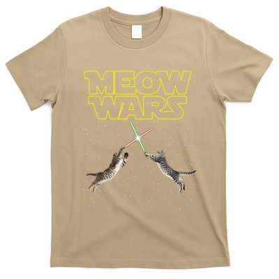 Meow Wars, Cat Wars, Funny Cat, Cat Lover T-Shirt