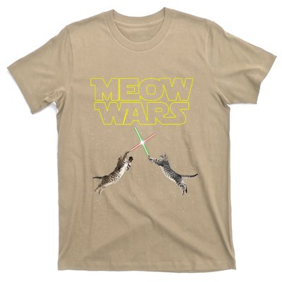 Meow Wars, Cat Wars, Funny Cat, Cat Lover T-Shirt