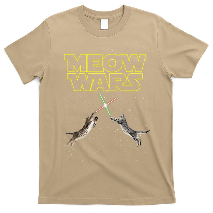 Meow Wars, Cat Wars, Funny Cat, Cat Lover T-Shirt