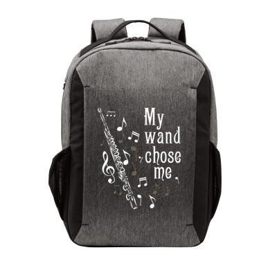 My Wand Chose Me Flute Player Flutist Marching Band Music Vector Backpack