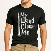 My Wand Chose Me Clarinet Player Clarinetist Music Lover Cooling Performance Crew T-Shirt