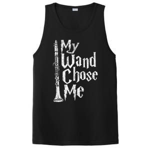 My Wand Chose Me Clarinet Player Clarinetist Music Lover PosiCharge Competitor Tank