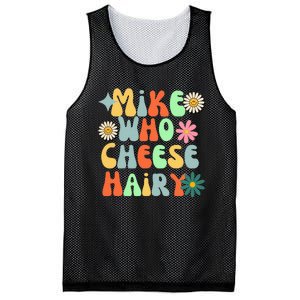 Mike Who Cheese Hairy Funny Aduls Saying For Women Mesh Reversible Basketball Jersey Tank