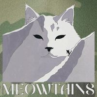 Meowtains Winter Cat Art Snow Skiing On Cat Mountain Legacy Tie Dye Trucker Hat