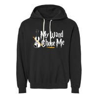 My Wand Chose Me Violin Player Violinist Music Garment-Dyed Fleece Hoodie