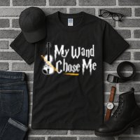 My Wand Chose Me Violin Player Violinist Music Tall T-Shirt