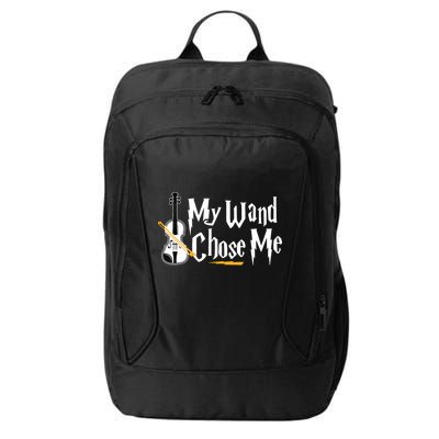 My Wand Chose Me Violin Player Violinist Music City Backpack
