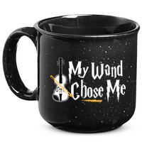 My Wand Chose Me Violin Player Violinist Music 15oz Campfire Ceramic Mug