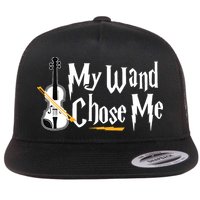 My Wand Chose Me Violin Player Violinist Music Flatbill Hat