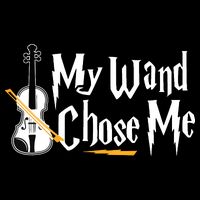 My Wand Chose Me Violin Player Violinist Music 16 in Basic Backpack