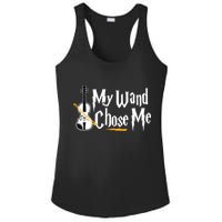 My Wand Chose Me Violin Player Violinist Music Ladies PosiCharge Competitor Racerback Tank