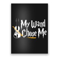 My Wand Chose Me Violin Player Violinist Music Poster