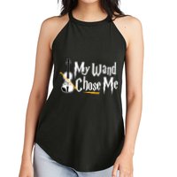 My Wand Chose Me Violin Player Violinist Music Women's Perfect Tri Rocker Tank