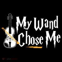 My Wand Chose Me Violin Player Violinist Music Zip Tote Bag