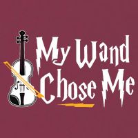 My Wand Chose Me Violin Player Violinist Music 16oz Travel Tumbler