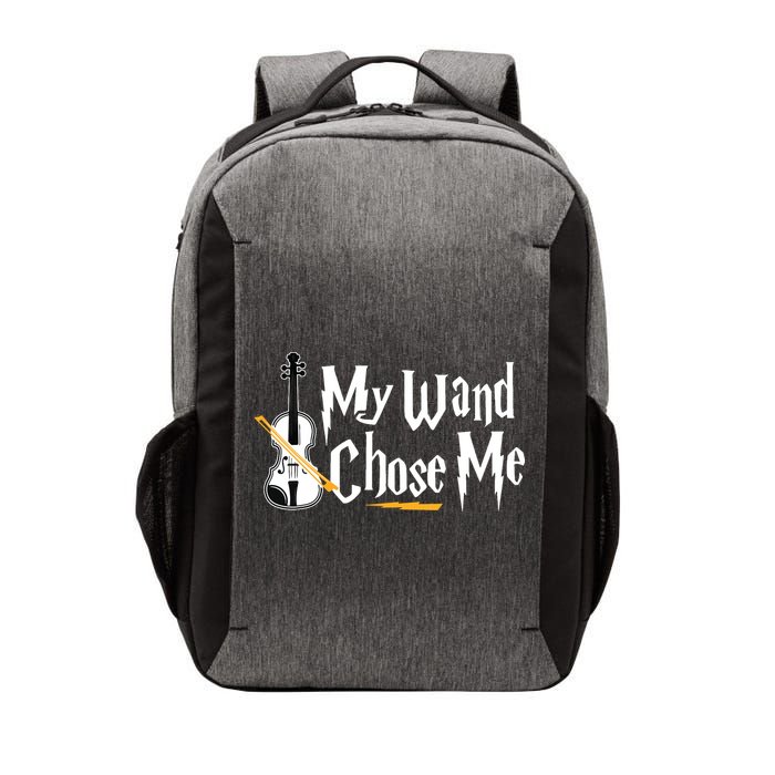 My Wand Chose Me Violin Player Violinist Music Vector Backpack