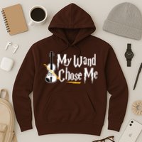 My Wand Chose Me Violin Player Violinist Music Hoodie