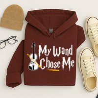 My Wand Chose Me Violin Player Violinist Music Hoodie