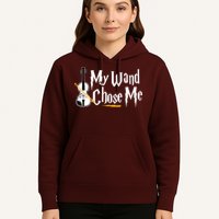 My Wand Chose Me Violin Player Violinist Music Hoodie