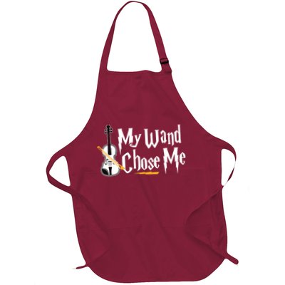 My Wand Chose Me Violin Player Violinist Music Apron