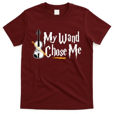 My Wand Chose Me Violin Player Violinist Music T-Shirt