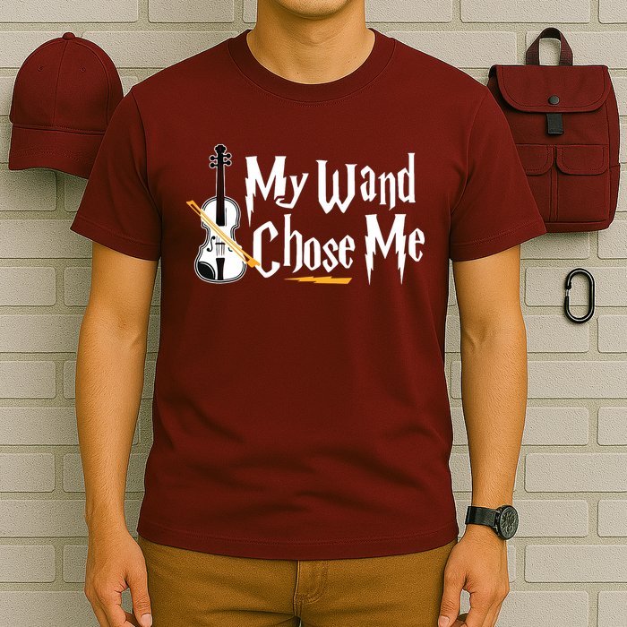 My Wand Chose Me Violin Player Violinist Music T-Shirt