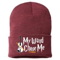 My Wand Chose Me Violin Player Violinist Music Sustainable Knit Beanie