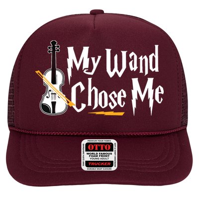 My Wand Chose Me Violin Player Violinist Music Trucker Hat