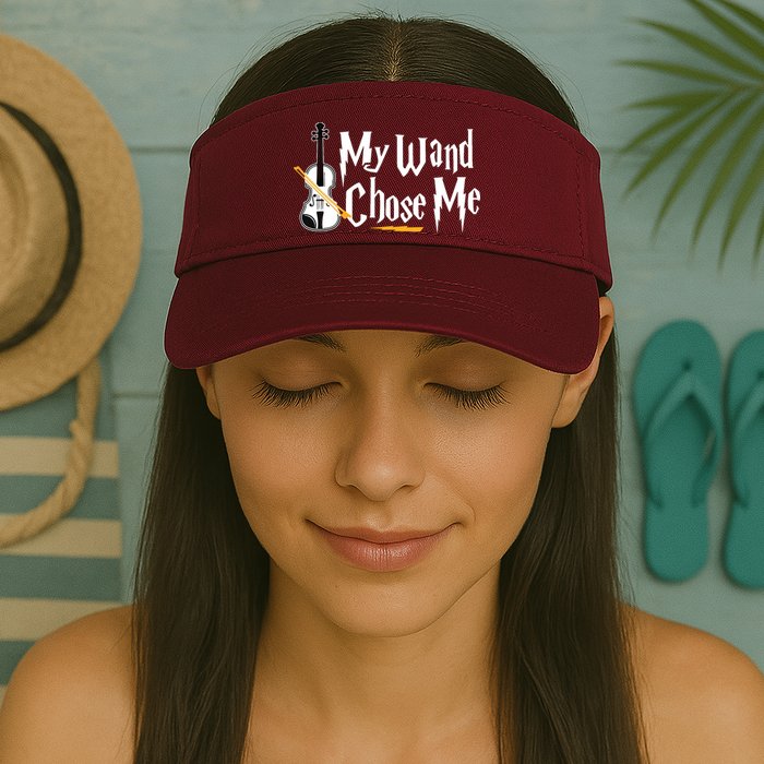 My Wand Chose Me Violin Player Violinist Music Visor