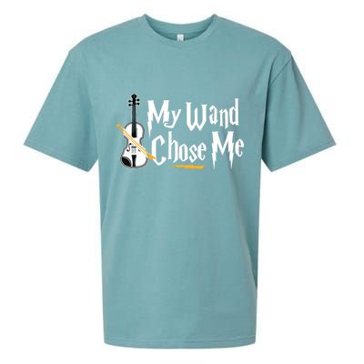 My Wand Chose Me Violin Player Violinist Music Sueded Cloud Jersey T-Shirt