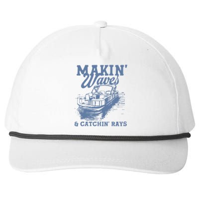 Makin Waves & Catchin Rays Snapback Five-Panel Rope Hat