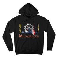 Milwaukee Wisconsin City Classic Flag Tall Hoodie