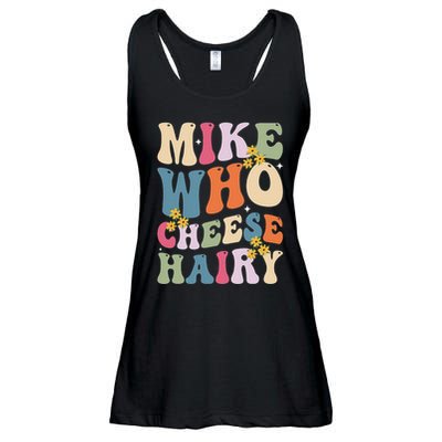 Mike Who Cheese Hairy Funny Sarcastic Meme Ladies Essential Flowy Tank