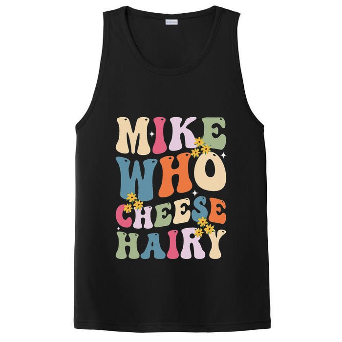 Mike Who Cheese Hairy Funny Sarcastic Meme PosiCharge Competitor Tank