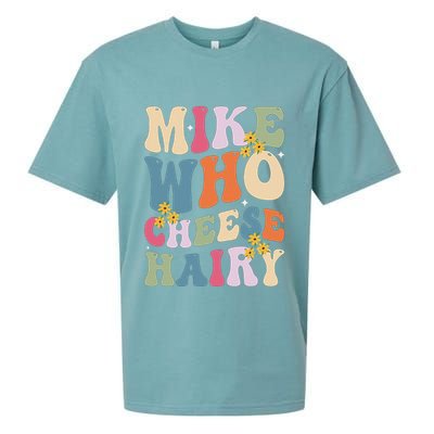 Mike Who Cheese Hairy Funny Sarcastic Meme Sueded Cloud Jersey T-Shirt